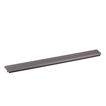 Lucide Linial - magnetisch railsysteem - cover/afdekplaat - 10 cm - zwart mat chroom