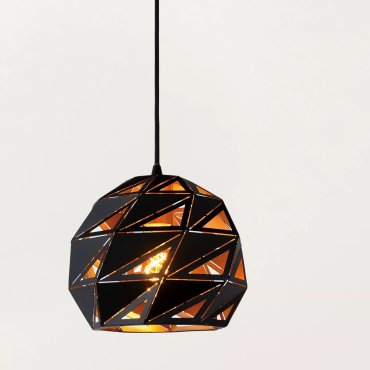 Lucide Malunga - hanglamp - Ø 25 x 150 cm - zwart