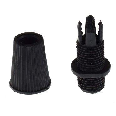 Creative Cables - snoeraanspanner - Ø 1,3 x 1,7 cm - zwart
