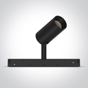 ONE Light magnetisch railsysteem MINI, MIDI &amp; MAXI - railspot - Ø 4,3 x 8,6 cm - 8W LED incl. - zwart - CCT