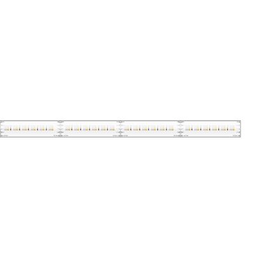 Klus LED strip - 1cm breed, 500cm lengte - 24Vdc - 15,3W LED per meter - 384 LEDs per meter - IP65 - RGB+W