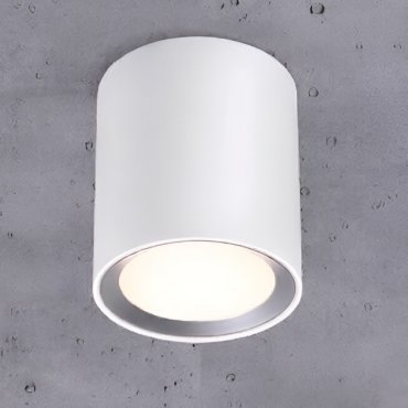 Nordlux Landon 14 - opbouwspot - Ø 12,5 x 14 cm - 6,5W LED incl. - IP44 - wit