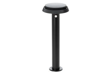 Integral LED True - tuinpaal op zonne-energie met bewegingssensor - Ø 20 x 50 cm -  6W LED incl. - IP65 - zwart