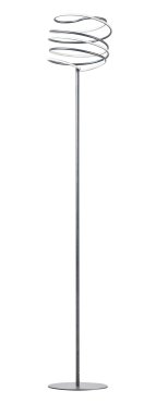 ETH Slinger - vloerlamp - 21,5 x 154,9 cm - 3 stappen dimbaar - 24W LED incl. - zwart