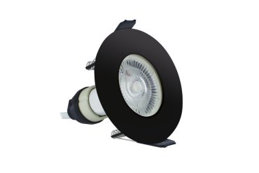 Integral LED Sydney - inbouwspot - Ø 85 mm, Ø 70 mm inbouwmaat -  IP65 - zwart