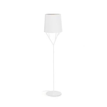 Faro Tree - staanlamp - 167,5 cm - mat wit