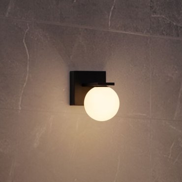 Nova Luce Oracle - buiten wandverlichting - 12 x 17,5 x 21,8 cm - 9W LED incl. - IP65 - zandzwart