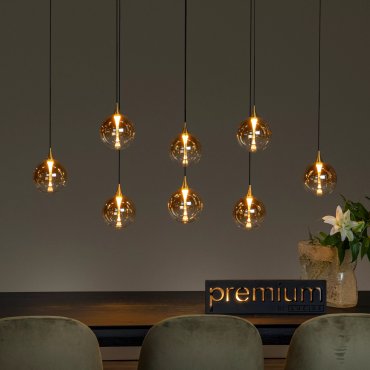 Luxe Kristallen Kroonluchter - Gouden Plafondlamp 60×70 cm