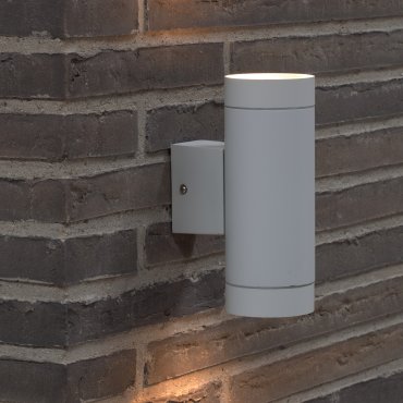 Nordlux Tin Maxi - buiten wandverlichting - 7,6 x 19 x 12,5 cm - IP54 - wit