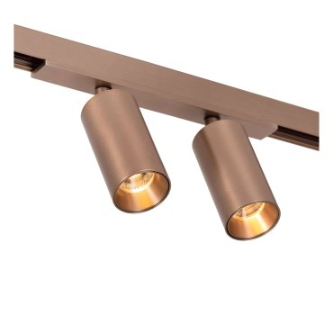 Lucide Linial Bix - magnetisch railsysteem - railspot - 17 x 3,5 x 10 cm - 2 x 8W LED incl. - dimfunctie en instelbare lichtkleur via app - champagne