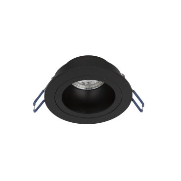 Nova Luce Take - inbouwspot - Ø 92 mm, Ø 76 mm inbouwmaat  - zandzwart
