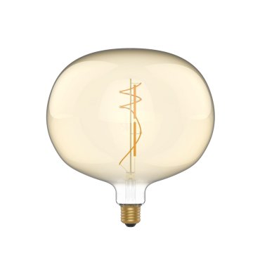 Daylight Italia LED lamp Ellipse - Ø 22 x 23,5 cm - E27 - 8,5W dimbaar - 2200K - amber