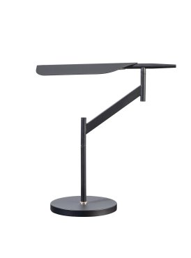 ETH Wing - tafellamp - Ø 23 x 55 cm - 12W dimbare LED incl. - zwart