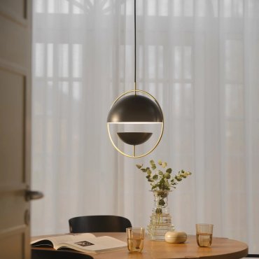 Nordlux Tavia - hanglamp - Ø 33 x 237 cm - zwart