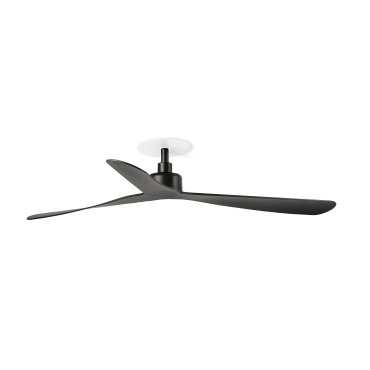 Faro Rocker M - plafondventilator met inbouwrozet - Ø 132 cm - mat zwart