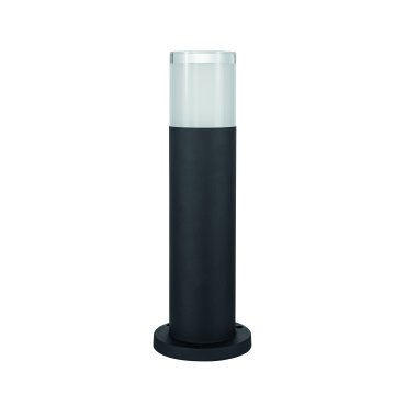 Nova Luce Noten - tuinpaal - Ø 9 x 40 cm - 10W LED incl. - IP65 - zandzwart