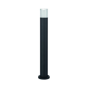 Nova Luce Noten - tuinpaal - Ø 9 x 80 cm - 10W LED incl. - IP65 - zandzwart
