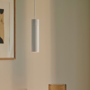 Nordlux Tilo - hanglamp - Ø 6 x 224,6 cm - wit