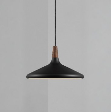 Design for the People Nori 39 - hanglamp - Ø 39 x 31 cm - zwart