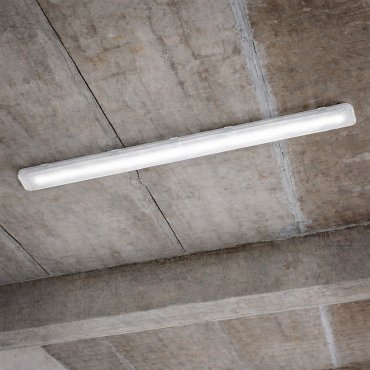 Nordlux Works LED Batten - 125,3 cm - 1x 18W LED incl. - witte lichtkleur