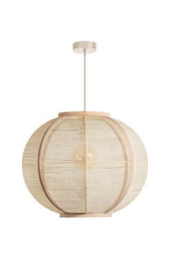 ETH Fabric - hanglamp - Ø 58 x 300 cm - zand