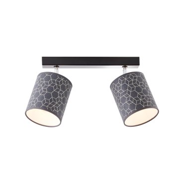 SHOWROOMMODEL - Brilliant Galance - opbouwspot 2L - 59 x 35 x 24 cm - zwart