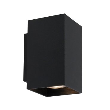 Zuma Line Sandy WL Square Next - wandverlichting - 8 x 10 x 14 cm - zwart