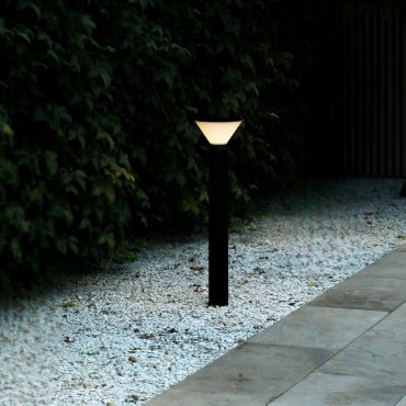 Nordlux Noorstad - tuinpaal - Ø 22 x 85,3 cm - IP44 - zwart