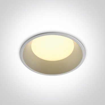 ONE Light Downlights Fixed LED - inbouwspot - Ø 120 mm, Ø 110 mm inbouwmaat - 12W LED incl. - wit