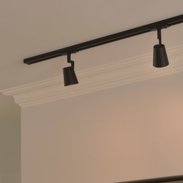 Nordlux Allison Link - rail spot GU10 - Ø 6,2 x 15 cm - zwart