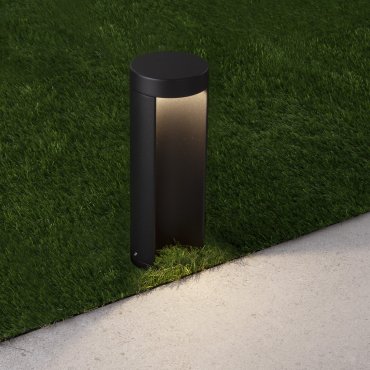 Nova Luce Tien - tuinpaal - 9 x 25 cm - 9W LED incl. - IP54 - donker antraciet