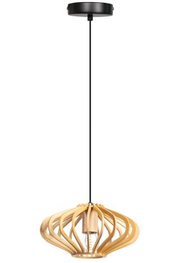 ETH Tess - hanglamp - Ø 30 x 200 cm - lichtbruin