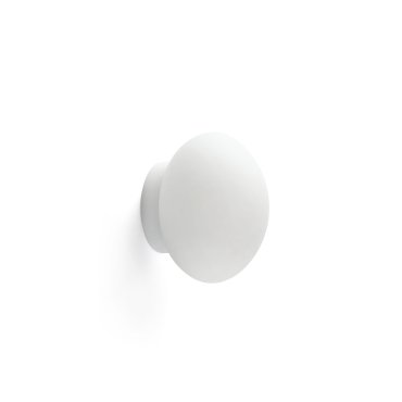 Faro Nubo 150 - wandlamp - Ø 15 x 10,1 cm - 9,7W LED incl. - IP44 - mat wit