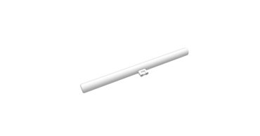 Daylight Italia LED lamp - Linea porcelain - Ø 3 x 50 cm - S14d - 7W dimbaar - 2700K - opaal