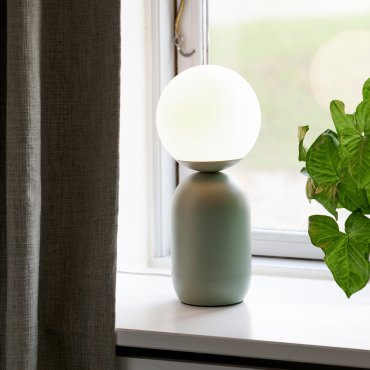Nordlux Notti - tafellamp - Ø 15 x 34,5 cm - groen
