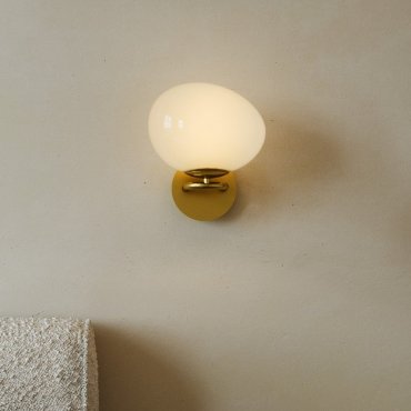 Design For The People Shapes - wandlamp - 22 x 26 cm - messing