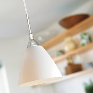 Nordlux Read 20 - hanglamp - Ø 20 x 202 cm - wit