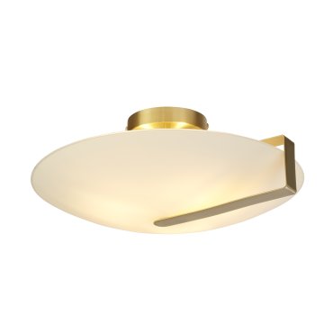 Searchlight Sundial - plafondverlichting - Ø 41 x 16 cm - goud