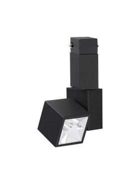 Nova Luce Buxton L - magnetisch railsysteem armatuur - 3,6 x 5,7 x 10,5 - 2,5W LED incl. - zwart