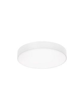 Nova Luce Sotto - plafondlamp met afstandsbediening - Ø 46 x 11,5 cm - 40W LED incl. - mat wit