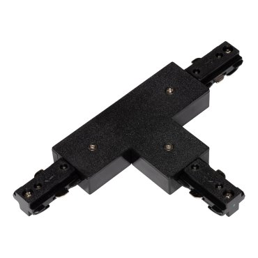 Projectlight - 1-fase railsysteem - T- connector - 18,2 x 10,8 x 1,8 cm - zwart