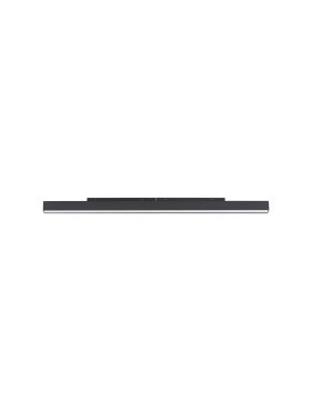 Nova Luce Buxton L - magnetisch railsysteem armatuur - 80,4 x 3,5 x 5,2 - 42W LED incl. - warm witte lichtkleur - zwart