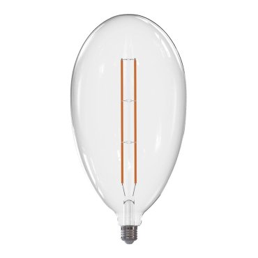 Daylight Italia Mammamia Drop LED Lamp - Ø 18 x 35,5 cm - E27 - 13W dimbaar - 2700K - transparant