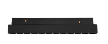 Nova Luce Ultra Slim - rail armatuur - 19,5 x 3,4 cm - 12W LED incl. - witte lichtkleur - zwart