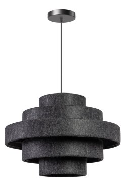 ETH Jones - hanglamp - Ø 50 x 200 cm - antraciet