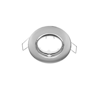 Elmark SA - inbouwspot - Ø 84 mm, Ø 75 mm inbouwmaat - chroom