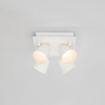 Nova Luce Biagio - opbouwspot 4L - 22 x 22 x 16 cm - 4 x 6W LED incl. - zandwit