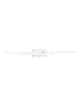 Nova Luce Chart - wandlamp - 9 x 10 x 96,5 cm - 31W LED incl. - IP44 - zandwit