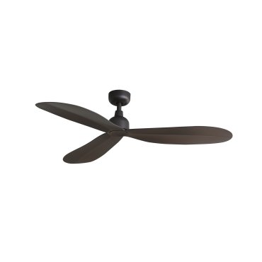 Faro Palma M - plafondventilator met afstandsbediening - Ø 129 cm - IP44 - bruin