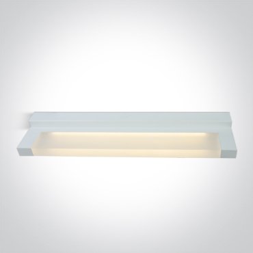 ONE Light Mirror Lights - spiegellamp - 43 x 10,5 x 5 cm - 20W LED incl. - IP44 - wit